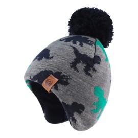 XIAOHAWANG Baby Knitted Winter, Boy’s Warm Children's Hat, Beanie Hat, Thick Winter Hat for Autumn, Winter