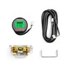 QWORK Battery Monitor Voltmeter Ammeter, Voltage Range 8V-80V and up