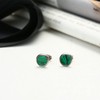 Pure Titanium Earring For Sensitive Ear High Polish Round Synthetic