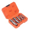 5 Piece NPT Pipe Tap Set, Carbon Steel Threaded Plumbing