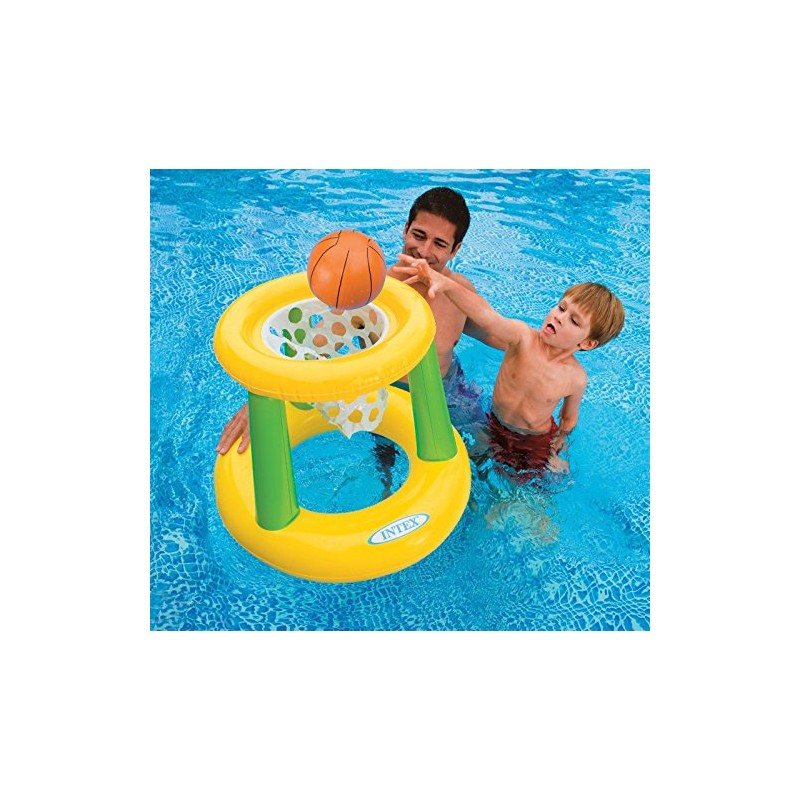 Intex - Floating Hoops 3, Incl Inflatable Pool Hoop and
