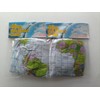 Henbrandt 2 x Childrens Kids 40cm Inflatable Globe Educational Summer