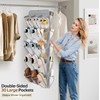 MISSLO 30 Large Pockets Dual Sided Hanging Shoe Organizer for