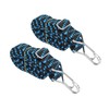 2Pcs Heavy Duty Bungee Cords 2M with Stainless Steel Hooks