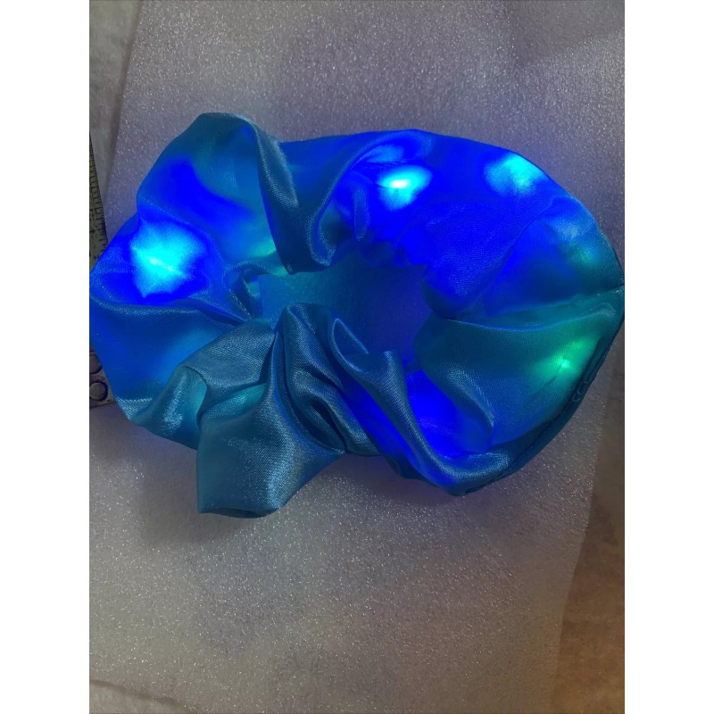 Unbranded Light up Flashing 80s style ponytail holders Scrunchies