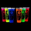 UV Glow Neon Face and Body Paint Set of 6