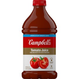 Campbell's 100% Tomato Juice, 46 fl oz Bottle