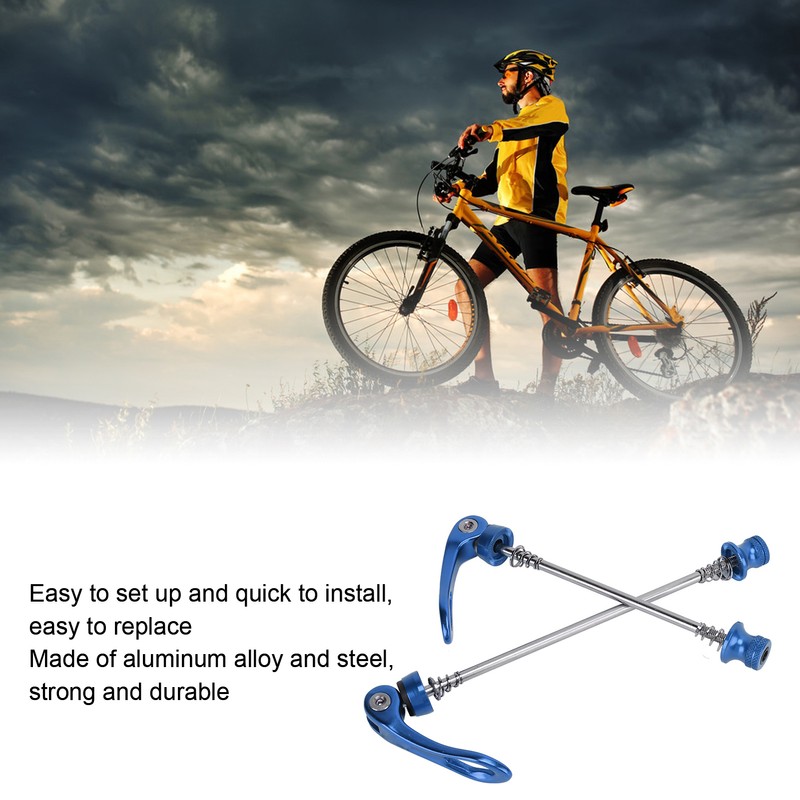 2Pcs Bicycle Quick Release Lever Removable Easily Replace Light Weight