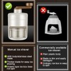 Manual Ice Crusher Ice Shaver, Portable Slush Machine and Snow