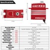 GLOBACT 9kg Metal Servo for TRX4M with Servo Arm High