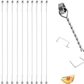 Cheese Slicer wire replacement cheese cutter wire replacement cheese cutters for block Cheese slicer kit wire Cheese Butter Cutting polished Marble Cheese Slicer Board Wire (10, StyleB)