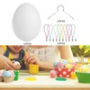 SM SunniMix 50 Pieces DIY Unpainted Easter Eggs Kit Blank
