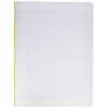 Clairefontaine 343361C A Yellow Mimesys Stapled Notebook - 24x32 cm