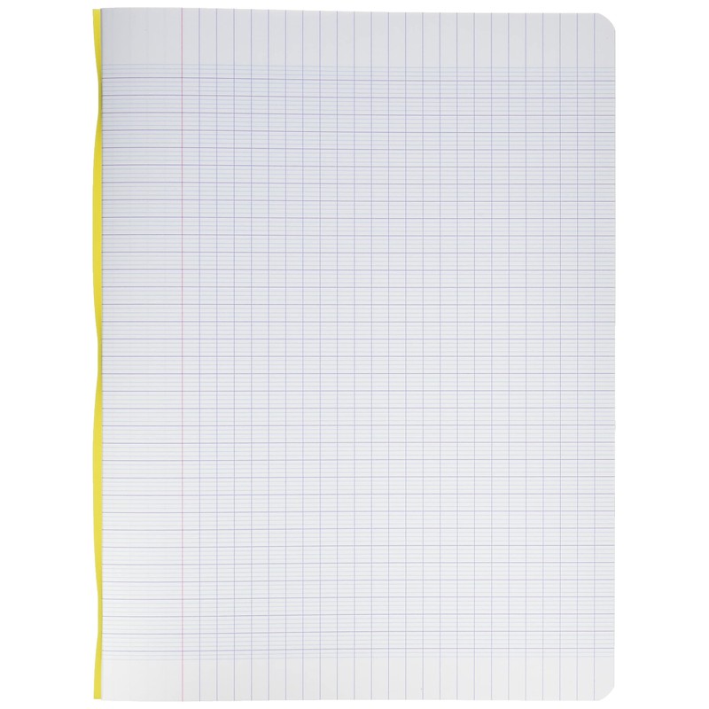 Clairefontaine 343361C A Yellow Mimesys Stapled Notebook - 24x32 cm