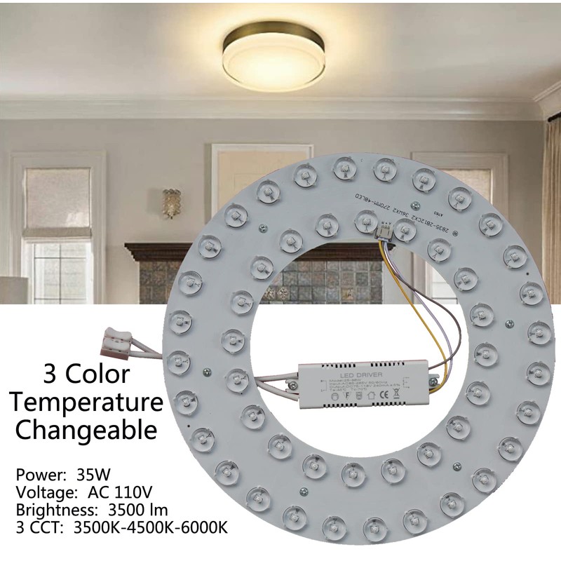 OLYMSTAR 35W 3 CCT LED Light Kit Replacement, LED Panel