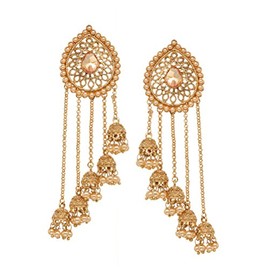 Bindhani Indian Style Bahubali Jhumka Earring For Women