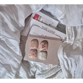 Big Toenail Pediart Cherry Cherry Handmade Nail Tips - I agree to the required reading (exchange, refund, shipping) / 엄지발톱 패디아트 체리 앵두 수제네일팁 - 필독사항(교환환불,발송)동의합니다