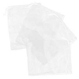 Outanaya 4 Pack Colorful Exfoliating Pouches Bubble Mesh Soap Holder for Bath Easy Closure Safe and Comfortable for Body Facial Cleansing