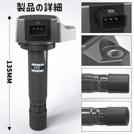 1PZ JPR-NA1 4pcs Car 3Pin Ignition Coil 30520-RNA-A01 Step Wagon RK1 RK2 Step Wagon Spudder RK5 RK6 Stream RN6 RN7 RN8 RN9 Crossroad RT1 RT2 RT3 RT4 Accord CU1