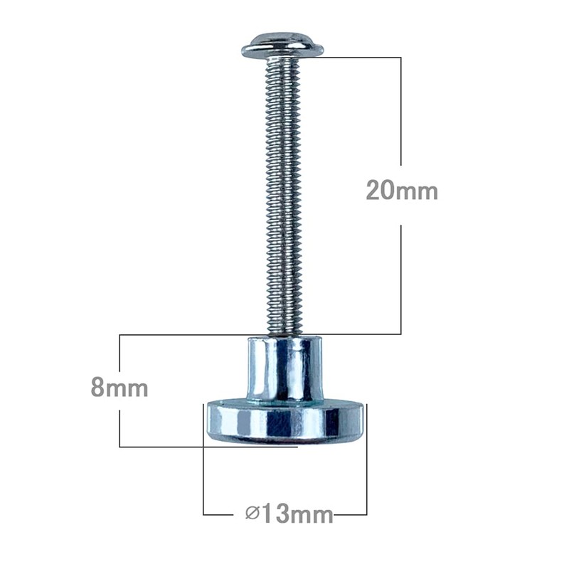 M3 Magnetic Screw Set, Suitable for Fixing 25mm Thickness Cooling