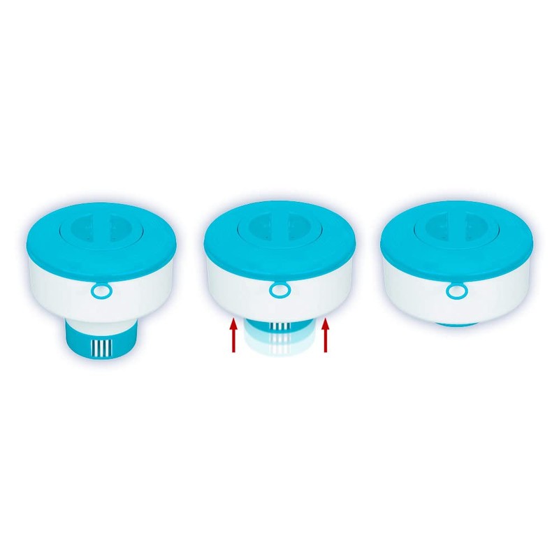 Intex Swimming Pool and Spa Large Floating Chemical Dispenser (Bromine