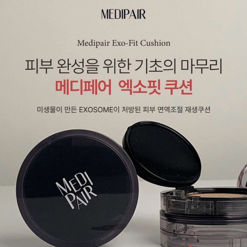 Medipair Exofit Cushion Original 15g + Additional Puff and Sample