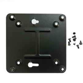 HSSDTECH Intel NUC VESA Adapter Mount Bracket with 8pcs Screws to Attach NUC Mini PC Computer to The Back of a Monitor Mounting Plate for Intel NUC 4 5 6 7 8 10 11 General Purpose Not Skull or Hades
