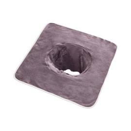kokiya SPA Towel,with Face Hole,Massage Table Cover,Salon Massage SPA,for Skin,Bed Cover Protector, gray