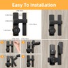 Barn Door Lock,180 Degree Flip Barn Door Locks and Gate