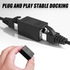 RJ45 Coupler, 4Pieces 10Gbps High-Speed Shielded Ethernet Extension Adapter Network