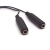 PIIHUSW 6.35 Guitar Cable Splitter, 6.35mm 1/4" Stereo Plug Female