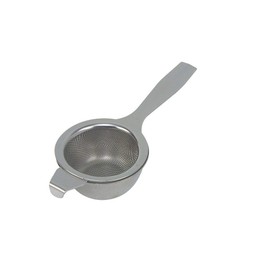 Dexam 17840526 Tea Strainer with drip bowl, Stainless steel