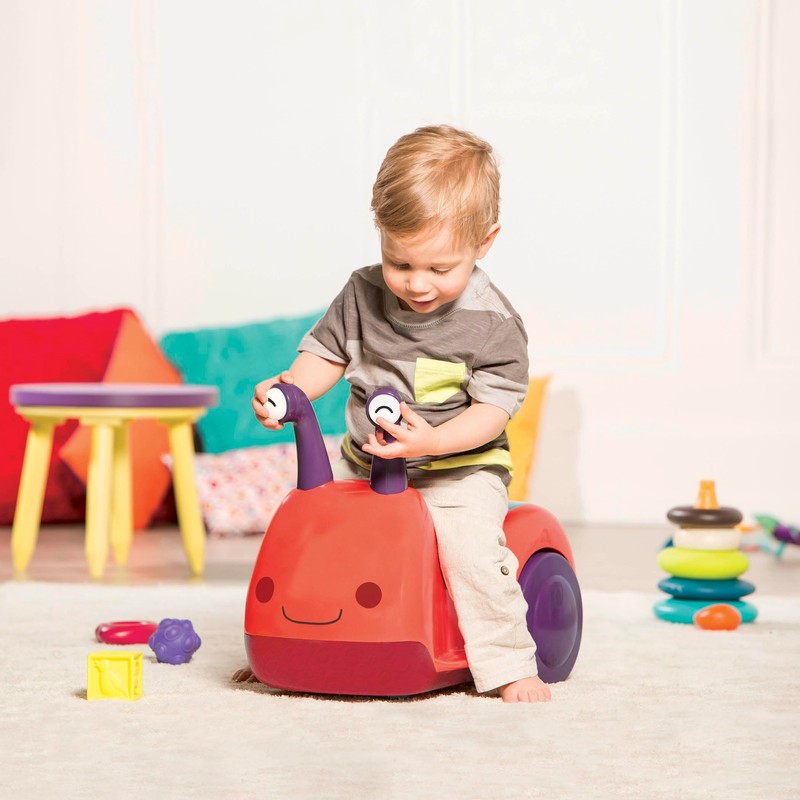 B. toys – Ride – On Snail Toy with Lights