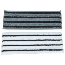 vhbw 2X Wischbezug Ersatz für Kärcher 2.863-342.0 für Dampfreiniger - 1x Power Scrub-Pad, 1x Scrub-Pad