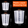 50 Pcs Plastic Measuring Cups, Resin Mixing Cups, Epoxy Mixing