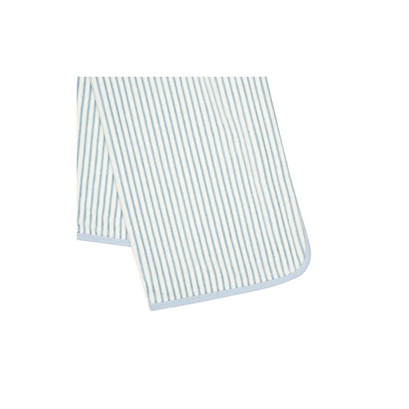 Steiff Unisex Baby Basic Blanket Nicky GOTS, celestial blue