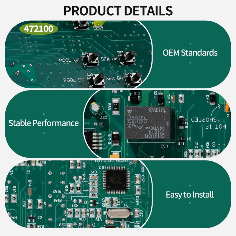 SFYJZJUUS 472100 Digital Display Temperature Controller Board Replacement for MiniMax