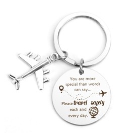 fuakUip Travel Gifts,Travel Gifts for Women,Gifts for Travellers,Travel Gift Ideas,Travelling Gifts,Good Luck Gifts,Gifts for Someone Going Travelling,Travel Keyring,Gifts for Travel,Hikers Gifts