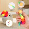 Orixo Pack of 6 Wiggly Ball Wiggly Balls for Cats,
