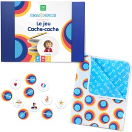 Passe-Partout - Le Jeu Cache-Cache - Jeu Classique d’Observation et de Mémoire Pour les Enfants et la Famille - À partir de 4 ans - Pierre Belvédère - 410277