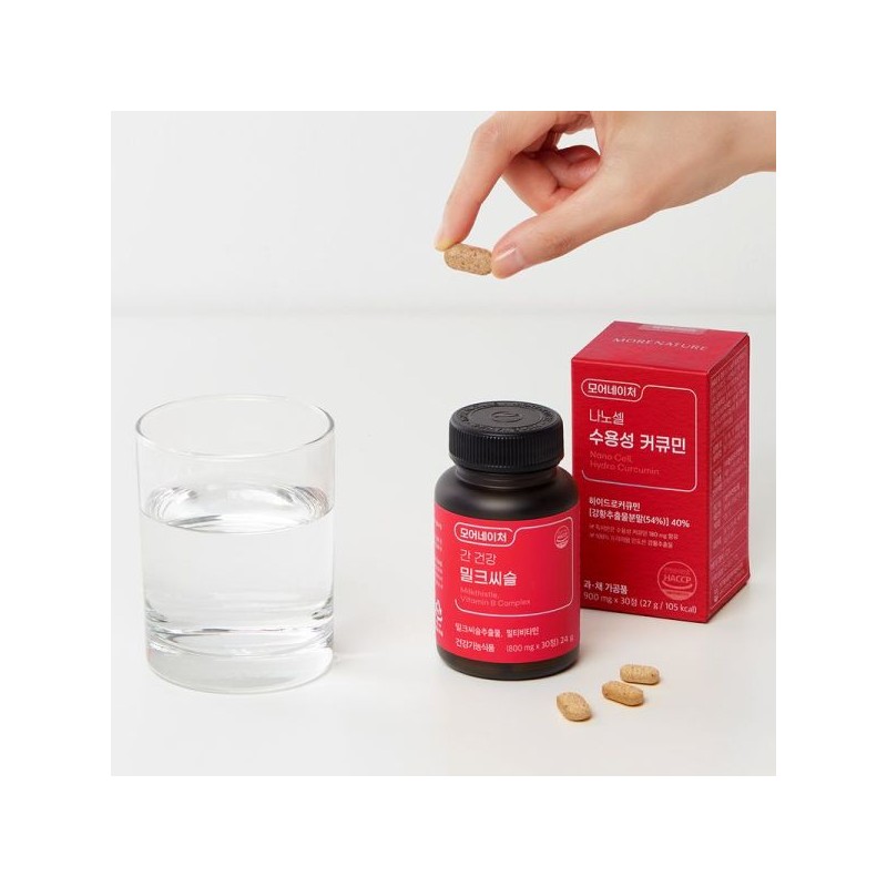 More Nature 모어네이처 간 건강 밀크씨슬 30정 X 4박스 More