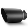 FUUNPOWER 5'' Inlet Exhaust Tip, 8'' Outlet 15'' Overall Length