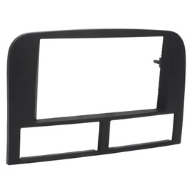 Dash Mounting Fascia, High Textured Dashboard Installation Trim Kit Plug and Play 2 Din Stereo Radio Bezel Replacement for GRAND CHEROKEE 1999?2004