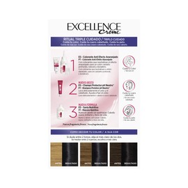 Excellence Brunette Ink #100 True Black