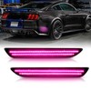 Bestview LED Side Marker Lights for Ford Mustang 2015-2023, Rear