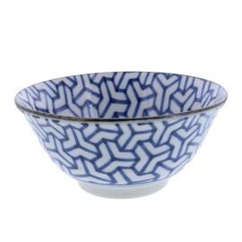 Tableware East Multi-Use Bowl, 5.9 inches (15 cm), Traditional Pattern, Japanese Tableware, Set of Turtle Shell