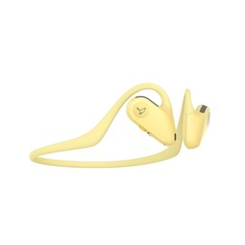 Libratone UP Open Ear Bluetooth Headphones, Weight only 23.5g, dust and Water Resistant, up to 8 Hours of Battery Life, Premium Sound for Workouts and Sports, Dual-mic AI Clear Calls (Yellow)