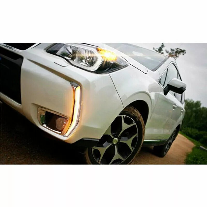 KSPEED Fits 2013-2018 Subaru Forester Fog lights Turn Signal Daytime