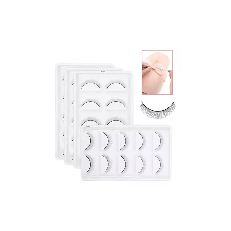 May 50pares De Pestaña Practica Extensiones De Pestañas Mayoreo