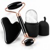 Double-Ended Face Roller for Daily Facial Massage – Dual-Size Manual